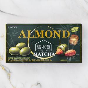 롯데웰푸드 아몬드볼 말차 청수당콜라보 46g