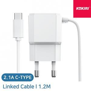 코끼리 C타입가정용충전기 [5V/2.1A] 일체형