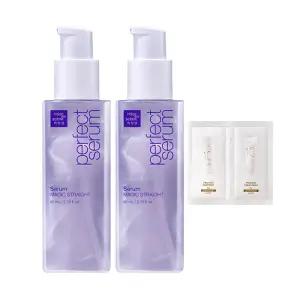 미쟝센 퍼펙트 매직 스트레이트 세럼 80ml, 2개 + 증정 (살롱10 샴푸, 6ml, 손상+트리트먼트, 6ml, 손상 ,1개)