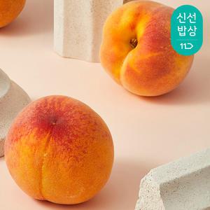 [산지발송] 달콤한 식감 풍부한 과즙 황도/백도 하우스 복숭아 1kg/2kg