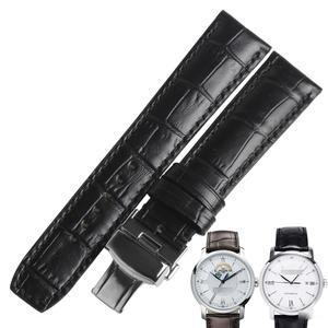 시계 스트랩 시계줄 교체 호환 WENTULA BAUME & MERCIER CLASSIMA 8688 8792 송아지 가죽 밴드 소가죽