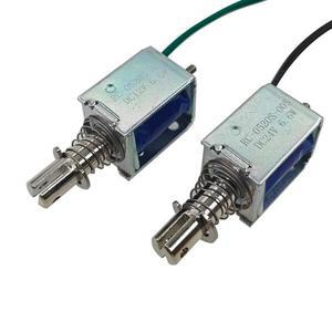 Dc 솔레노이드 전자석 12V 6V TAU 0520T 풀 푸시