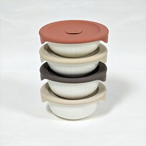 락앤락 바로한끼 도자기찬기 밥용기 렌지용 4P