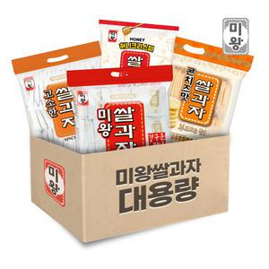 미왕쌀과자 대용량 12봉 고소한 눈꽃허니 스낵 안주 뻥튀기 판촉물 주전부리 허니눈꽃 서비스과자