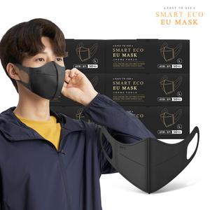 [스마트에코 이유마스크] 국산/새부리형/3D/일회용마스크 성인용 블랙 300매