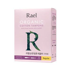 [롯데백화점]신세기유통 라엘 순면 탐폰 레귤러 12P