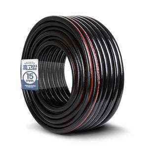 흑고압호스 15x40 물호스 농업용 배수 공업용 pvc 호수
