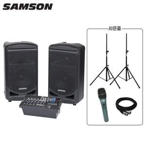 SAMSON 샘슨 XP800 블루투스 이동식 앰프 스피커