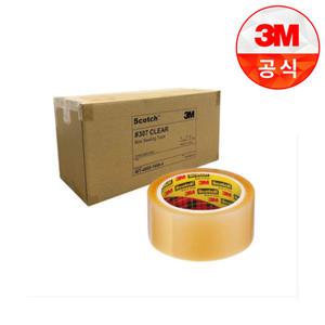 3M박스테이프 #307 OPP 제품포장용테이프 48mmx50M (1BOX 50EA)