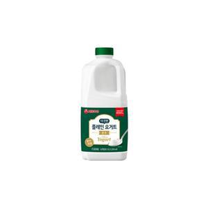 서울우유 더 진한 서울우유 플레인 요거트 1.8L 순수 당무첨가 플레인 요구르트