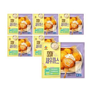 CJ 꼬마새우까스, 250g, 6개