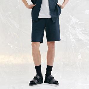 [하프클럽/체이스컬트]남성 린넨 라이크 올 밴딩 반바지-CCRK2522E04