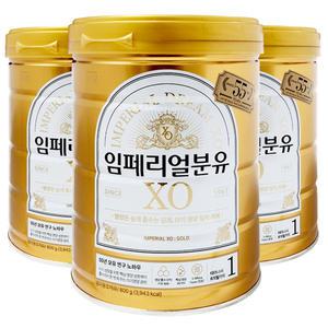 임페리얼분유 XO 골드 1단계 800g 3캔