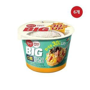 CJ제일제당 햇반 컵반 BIG 스팸마요덮밥 307g [6개]