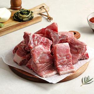 한돈 돼지등뼈 2kg