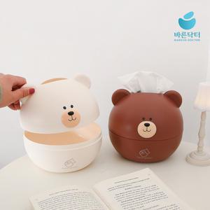 곰돌이 두루마리 휴지 케이스