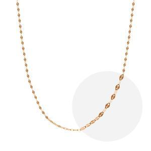 갤러리아 14K 잠자리 체인 목걸이 줄 핑크 골드 1.2mm