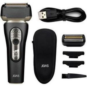 조아스 티타늄코팅 3중날 전기면도기 JS-7100 블랙