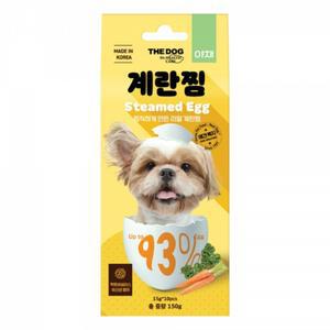 더독 에그스틱 계란찜 야채 150g,(유통기한9월15일)