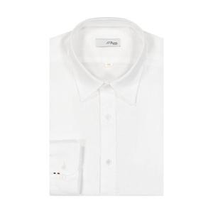 [듀퐁](김해점)24 S/S  듀퐁 신상품  화이트 린넨100% 솔리드  일반핏  긴팔셔츠   SE4SM11LS108SWH