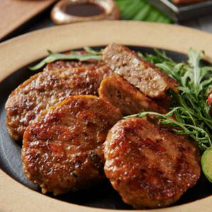 [산해직송]실속 함박 스테이크 1.8kg  야식 간식 캠핑 간편 요리