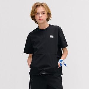 [보리보리/오션스카이]남아 절개 포켓 반팔 T-shirt