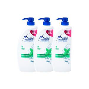 헤드앤숄더 쿨멘솔 샴푸 850ml x 3개