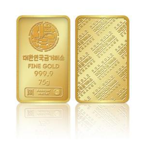 갤러리아 대한민국금거래소 골드바 75g_기본케이스
