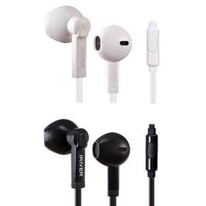 아이리버 4극 오픈형 유선이어폰 IDP-05i 3.5mm/ 마이크 /플랫케이블/ 음성통화/ 블랙