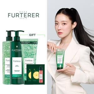 [롯데백화점]르네휘테르 포티샤 두피모발강화 샴푸&컨디셔너 600ml 듀오(+정품증정)