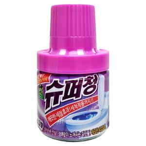 산도깨비 슈퍼청 변기세정제 병타입 180g 라벤더향 X 12개