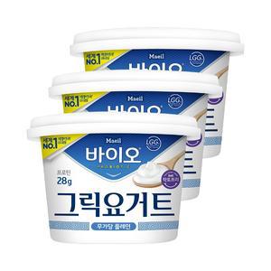 [매일]바이오 그릭요거트 무가당 플레인 400g 3개