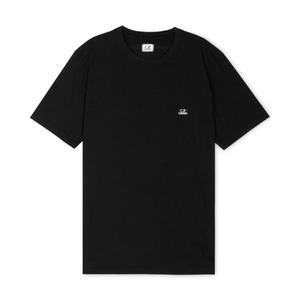 [CP컴퍼니]  남성 로고 블랙 반팔티 16CMTS068A 005100W 999