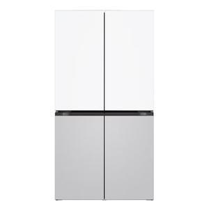 LG전자 T875MHR042 오브제컬렉션 STEM 860L 4도어 냉장고 (크림화이트+크림그레이) 대성가전