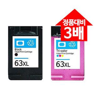 HP 호환 63 XL F6U64AA F6U63AA 재생잉크 HP2130 HP2131 HP2132 HP4650 HP1112 HP1110 HP1610 HP2580 HP3630 HP3632 HP4520