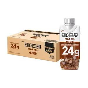 테이크핏 맥스 초코맛 250ml, 24입, 1개