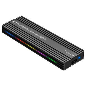 USB3.2 / 20Gbps M.2 NVMe & NGFF 방열 SSD 외장케이스 IN-SSDM2DL [H@lu]