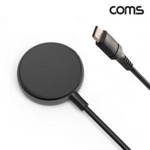 (COMS) G POWER 타입C 갤럭시워치 무선 충전기 1M