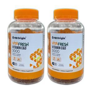엔젯오리진 비타프레쉬 비타민 C + D 3000mg x 100 x2
