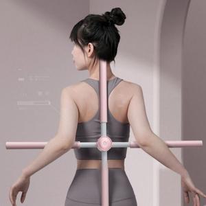굽은 허리 스트레칭 밸런스 바 바른 자세교정 십자 봉 거북목 어깨 전신스트레칭 막대 몸매 대칭 기구