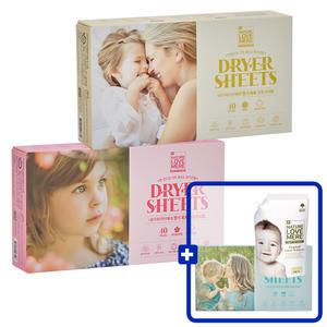 네이쳐러브메레 향기 톡톡 건조기시트 40매 2개 [GIFT] 건조기시트 40매 1개+유연제 리필 500ml 1팩더 총 4개