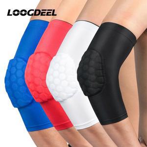 LOOGDEEL 탄성 스포츠 농구 팔 슬리브 슈팅, 충돌 방지 벌집 팔꿈치 지지대 패드, 보호대 가드, 1