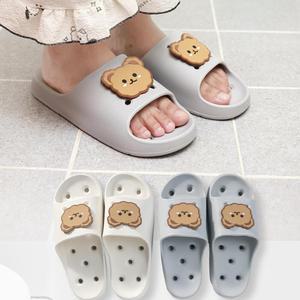 아동 귀여운 욕실화 어린이 곰 캐릭터 물빠짐 화장실 슬리퍼