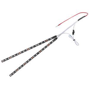 마이크로킥보드led KUGOO M4 전기 스쿠터 스케이트 보드 야간 조명 야외 안전 경고 부품에 방수 LED 스트립 손전등 램프