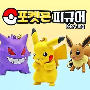[기타]피규어 키링 6EA 포켓몬스터 유아장난감 금고 장난감 (WFGZA37)