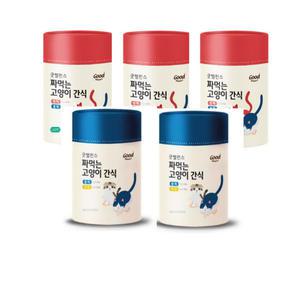 굿밸런스 고양이 짜먹는 간식 혼합맛 5개