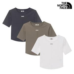 여성 소프트 웨이브 반팔 라운드티 NT7UR31 3종 택1