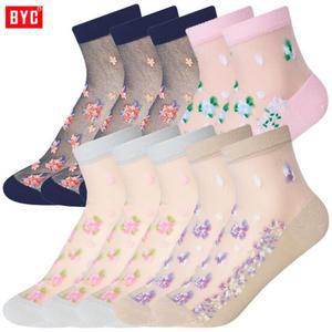 BYC망사시스루패션쾌적단목여양말10켤레SWS1079