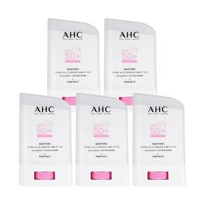 [2025 최신상] AHC 핑크 선스틱 22g 5개 마스터즈 하이퍼 마일드 리페어