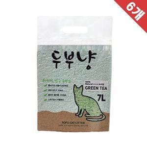 NPABC-855-A-강아지 고양이 두부모래 7L 녹차